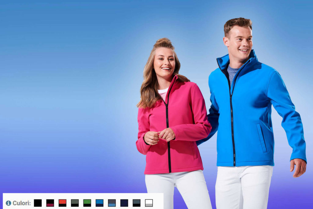 SOFTSHELL RETRA628 ABLAZE MEN'S PRINTABLE SOFTSHELL