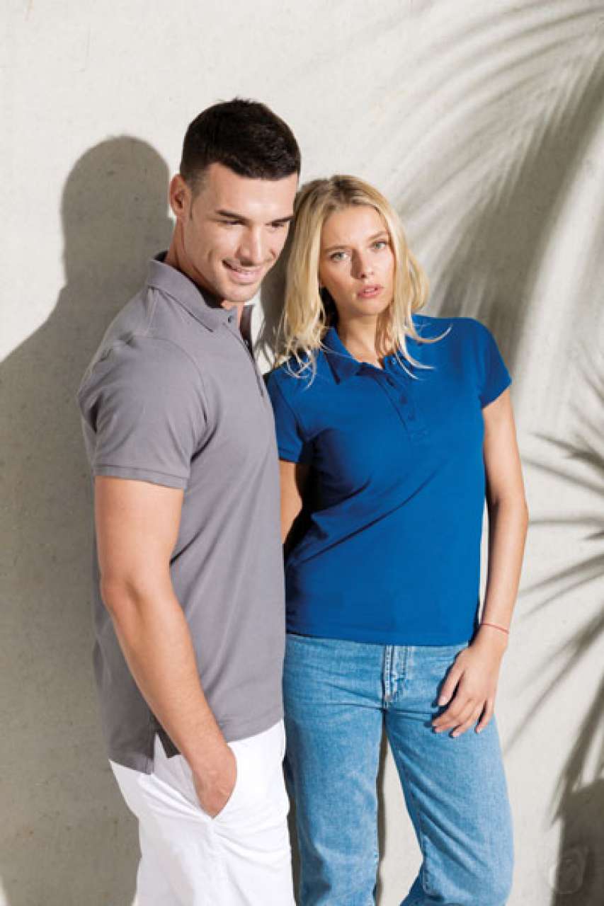 TRICOU POLO KA209 MEN'S ORGANIC PIQUÉ SHORT-SLEEVED - imagine 2