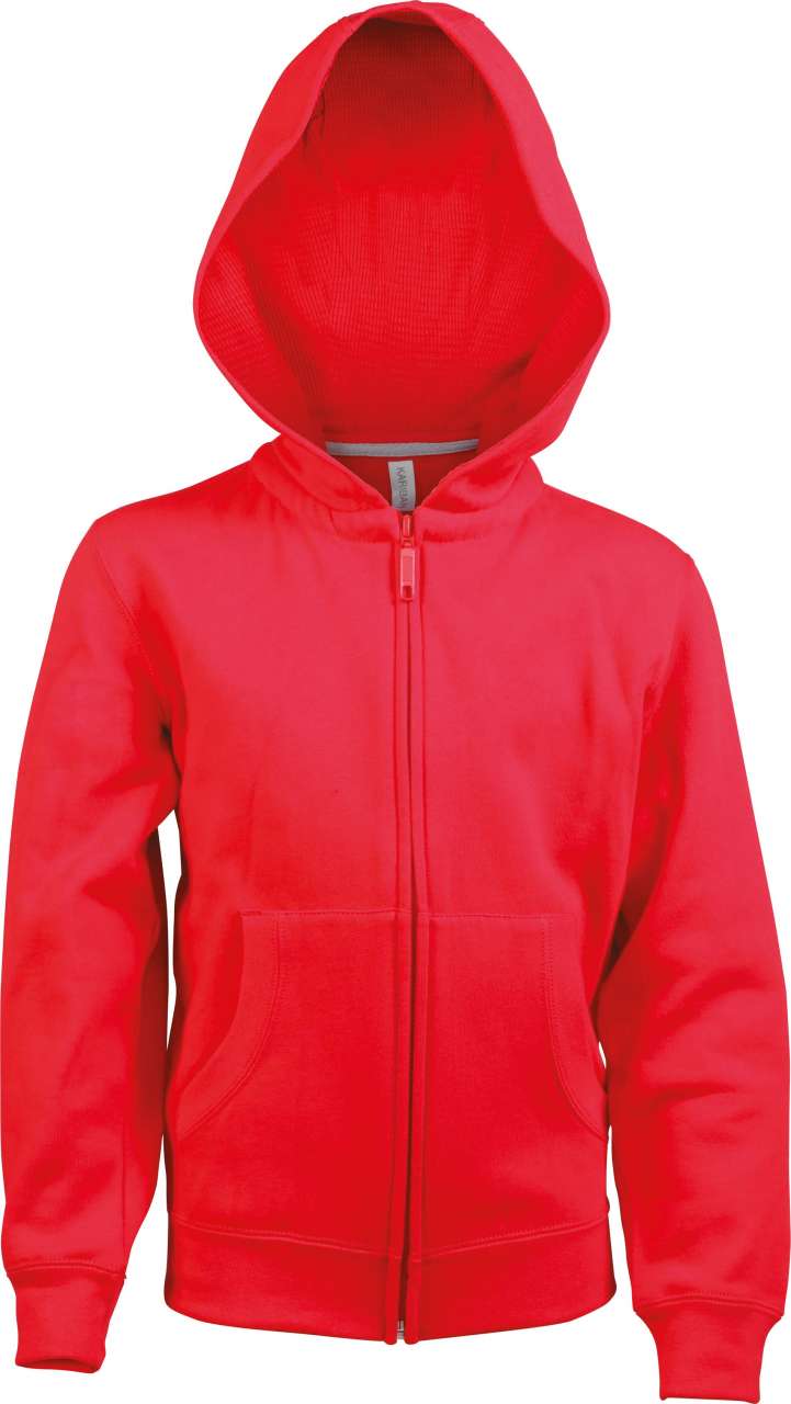 HANORAC KA455 KIDS FULL ZIP HOODED SWEATSHIRT - imagine 2