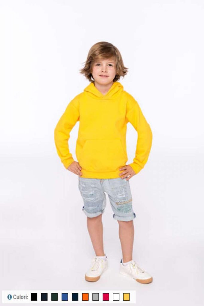 HANORAC KA477 KIDS’ HOODED SWEATSHIRT