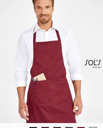 SORT SO01744 GRAMERCY - LONG APRON WITH POCKET