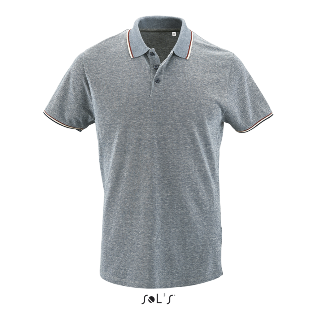 TRICOU POLO SO02081 PANAME MEN - HEATHER POLO SHIRT - imagine 2