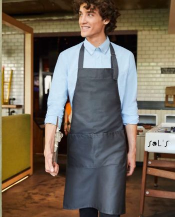 SORT SO88010 GALA - LONG APRON WITH POCKETS