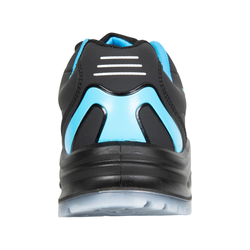 Pantofi de protecție DARKLIGHT S3S SR FO SC ESD, piele nubuck perforată, bombeu compozit, metal-free, ART. 32A6