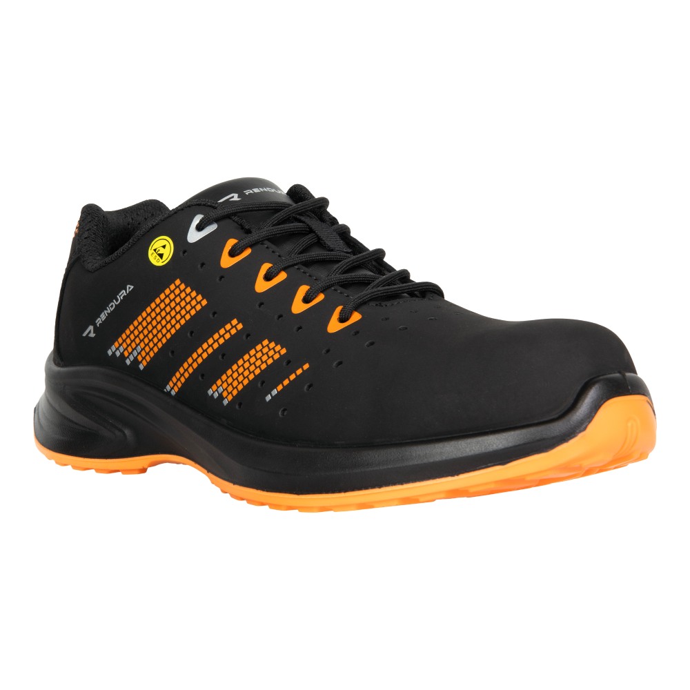 Pantofi de protecție PHANTOM S1PS SR FO ESD, bombeu compozit și lamelă antiperforație, ART. 32A3