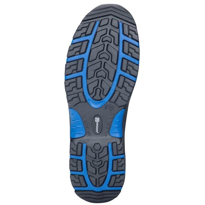Sandale de protecție S1P SRC Metal-Free respirabile gri-albastru ART. G3281 - imagine 6