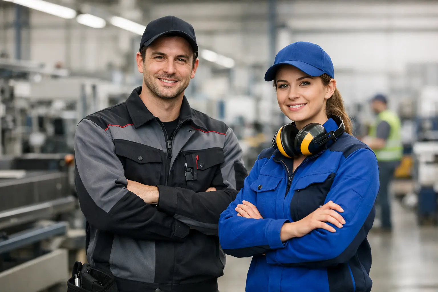Exemplu uniforme personalizate pentru producție