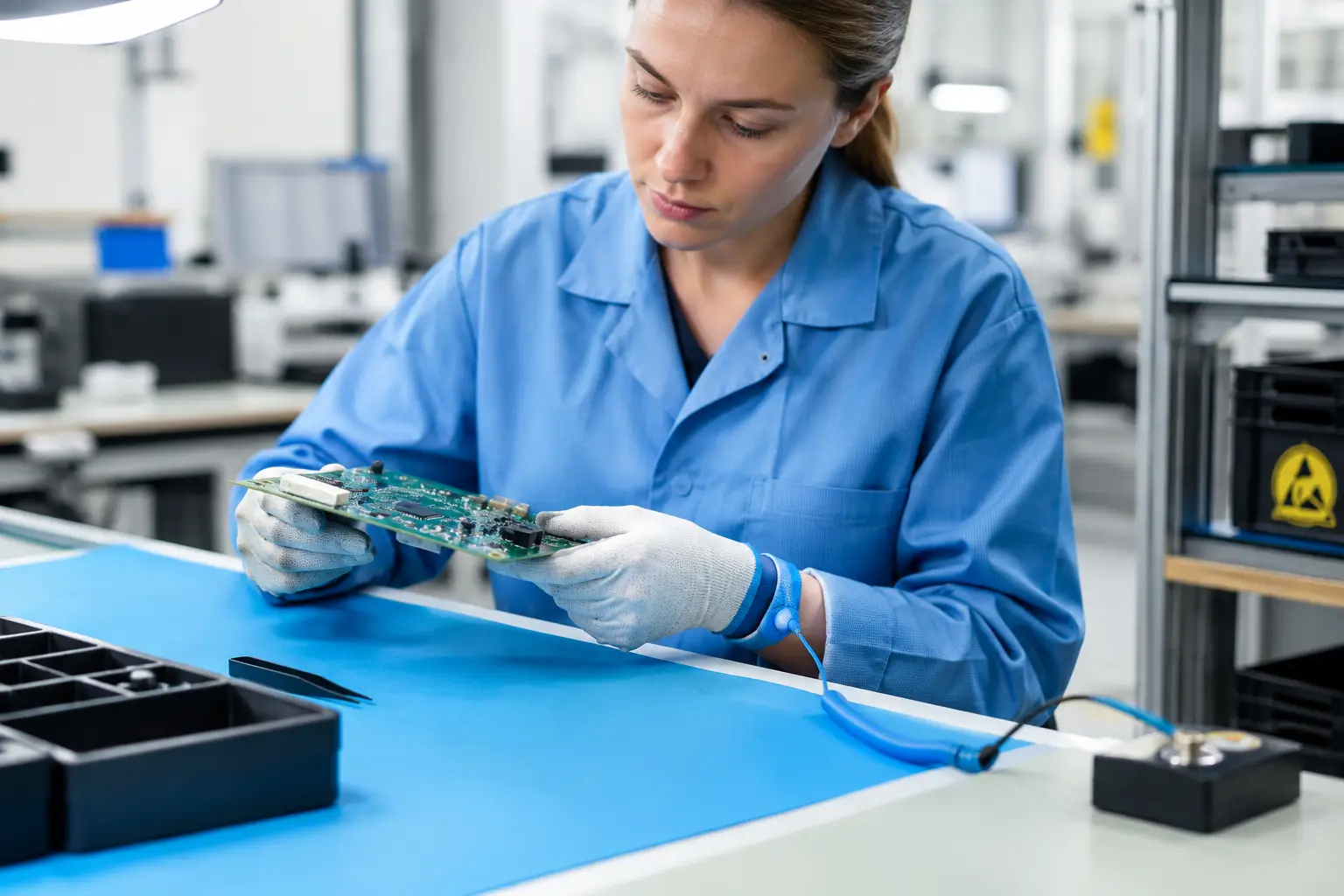 Ghid pentru protecție ESD în mediul industrial
